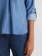 Блуза синяя | 6050657 | фото 2