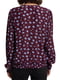 Блуза фіолетова в принт | 6051568 | фото 2