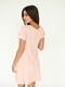 Сорочка нічна для вагітних та годуючих рожева | 6057768 | фото 3