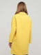 Пальто лимонного цвета | 6057752 | фото 2
