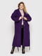 Пальто фіолетове | 6070292 | фото 2