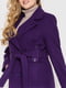 Пальто фіолетове | 6070300 | фото 5