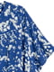 Блуза синяя в принт | 5925949 | фото 2