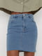 Юбка джинсовая синяя | 5926506
