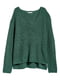 Пуловер зеленый | 6008638