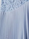 Платье с кружевом голубое | 6008664 | фото 2