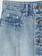 Спідниця джинсова блакитна | 6068383 | фото 2