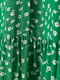 Платье зеленое в принт | 6068395 | фото 2