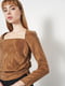 Блуза коричневая | 6069676 | фото 4
