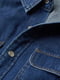 Куртка-рубашка джинсовая синяя | 6069787 | фото 2