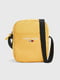 Сумка через плечо желтая с логотипом | 6074277