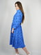 Платье синие в горошек | 6071161 | фото 2
