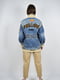 Куртка бежевая  с джинсовыми вставками | 6071280 | фото 4