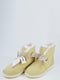 Полусапожки молочного цвета с бантиком | 6072169 | фото 9