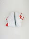 Кросівки білі червоними вставками | 6072316 | фото 8