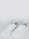 Кросівки білі із вставкою сіткою | 6072375 | фото 2