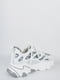 Кросівки біло-сірі з принтом | 6072435 | фото 7