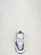Кроссовки белые с контрасными вставками | 6072453 | фото 5