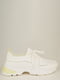 Кросівки білі текстильні  | 6072474 | фото 2