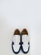 Кроссовки бело-синие | 6072565 | фото 4
