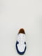 Кроссовки бело-синие | 6072565 | фото 8