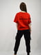 Комплект: футболка и брюки красный с черным | 6072641 | фото 5