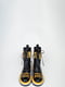 Ботинки черные с желтыми вставками | 6072974 | фото 3