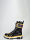 Ботинки черные с желтыми вставками | 6072974 | фото 6