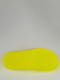 Шльопанці жовті з написами | 6073779 | фото 8
