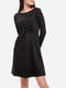 Сукня А-силуету чорна | 6074884 | фото 2