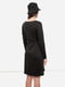 Сукня А-силуету чорна | 6074884 | фото 3