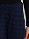 Синяя юбка-шорты в гусиную лапку | 6075404 | фото 4