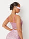Розовая облегающая юбка в цветочный принт | 6075698 | фото 2