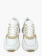 Кроссовки бело-бежевые | 6075760 | фото 6