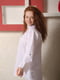 Блуза біла з вишивкою | 6075780 | фото 5