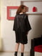 Платье А-силуэта черное | 6075829 | фото 3
