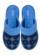 Тапочки синие с вышивкой | 6077738 | фото 2