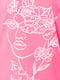 Сорочка нічна рожева з принтом | 6077467 | фото 2