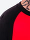 Реглан красно-черный с принтом | 6077655 | фото 4
