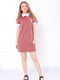 Платье-футболка розовое | 6078053 | фото 3