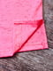 Платье-футболка розовое с принтом | 6078239 | фото 3