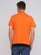 Футболка оранжевого цвета с принтом | 6079231 | фото 2