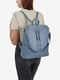 Рюкзак светло-синий | 6079670 | фото 4