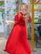 Платье А-силуэта красное | 6076447 | фото 2