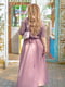 Сукня А-силуету бузкового кольору | 6076448 | фото 2