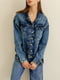 Куртка синяя джинсовая | 6080115 | фото 6