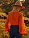 Блуза оранжевая | 6080155 | фото 7