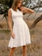 Платье А-силуэта белое | 6080218 | фото 2