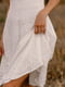Платье А-силуэта белое | 6080218 | фото 5