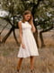 Платье А-силуэта белое | 6080218 | фото 8